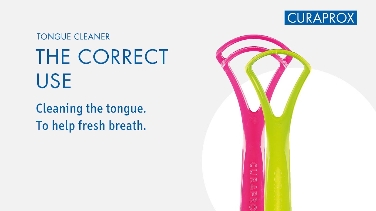 CURAPROX I TONGUE CLEANER I THE CORRECT USE I EN
