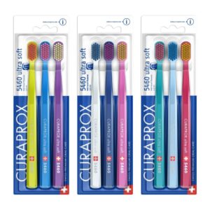 Bộ 3 bàn chải răng Curaprox CS 5460 Ultra Soft