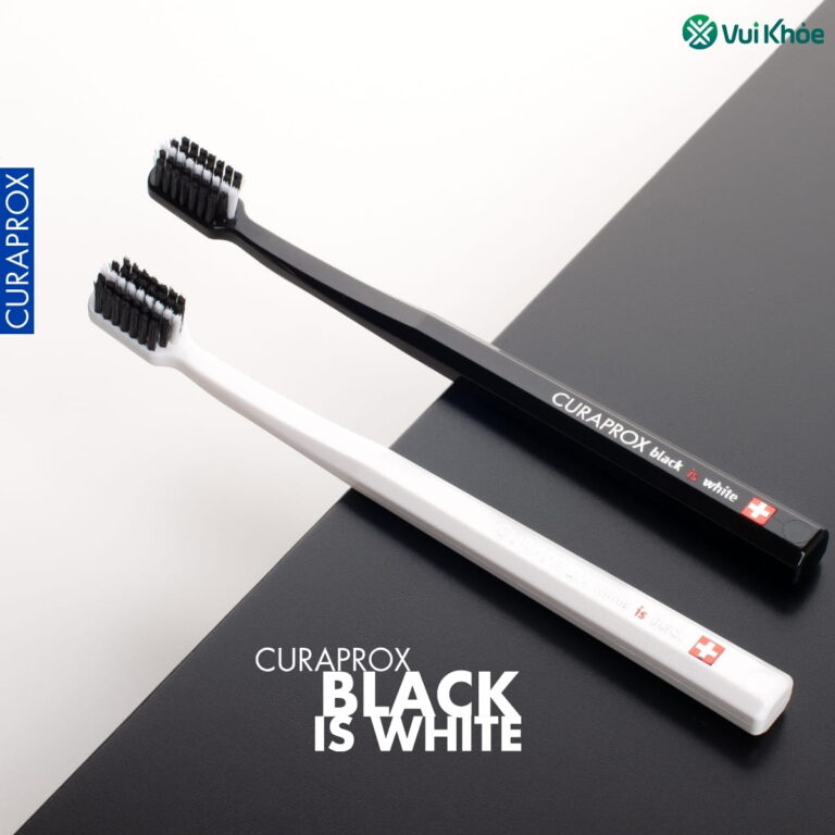 Bộ 2 bàn chải Curaprox Black is White 8760
