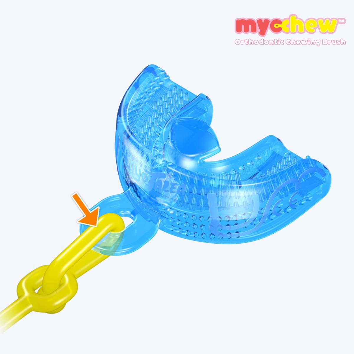 MyoChew - Khí cụ tập nhai chỉnh nha cho trẻ từ 2-8 tuổi (xanh dương)