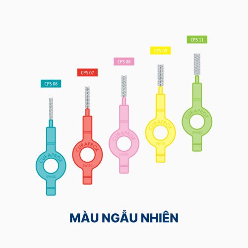 Quà tặng bàn chải kẽ răng Curaprox CPS Prime (màu ngẫu nhiên)