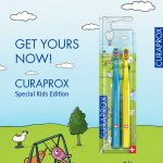 Curaprox CS Kids bản đặc biệt 2025 – Bộ 2 bàn chải cho bé 4 12 tuổi