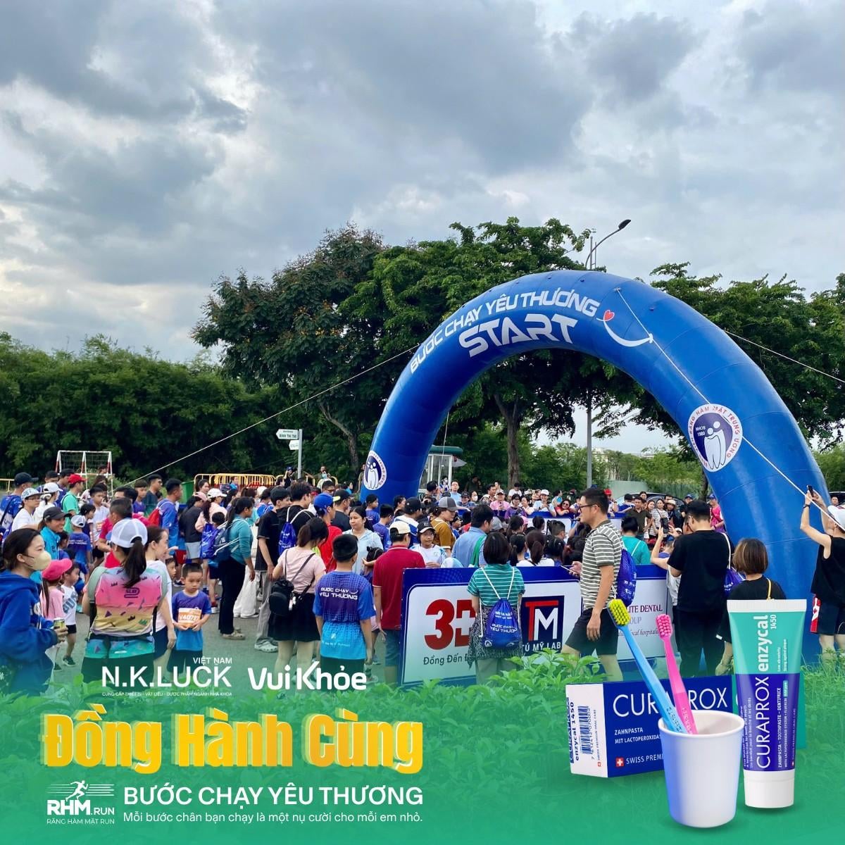 [RHM RUN 2025 - CURAPROX] Đồng hành cùng bước chạy yêu thương 2025