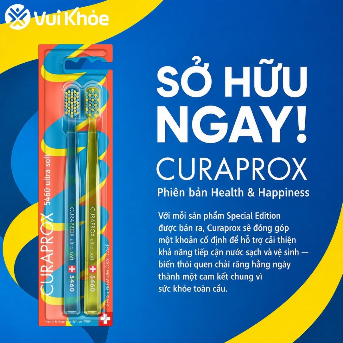 [Limited Edtion] Curaprox CS 5460 Health & Happiness | Khi thói quen nhỏ mang theo ý nghĩa lớn
