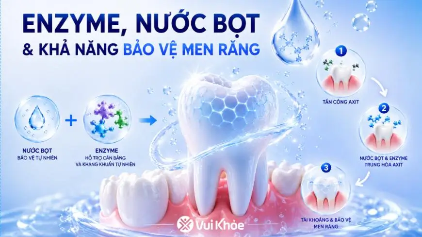 ENZYME – “NGƯỜI BẢO VỆ TỰ NHIÊN” CỦA KHOANG MIỆNG